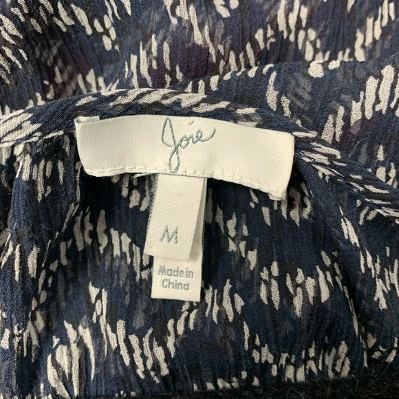 Joie Sheer Scoop Neck Blouse - Picture 5 of 5